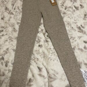 Cozy Tan Knit Leggings
